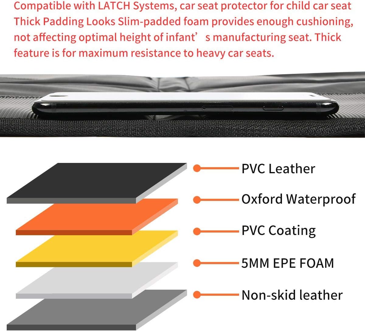 Car Seat Protector - Seat Protection Mat - Thick... 16 Car Seat Protector - Seat Protection Mat - Thick...