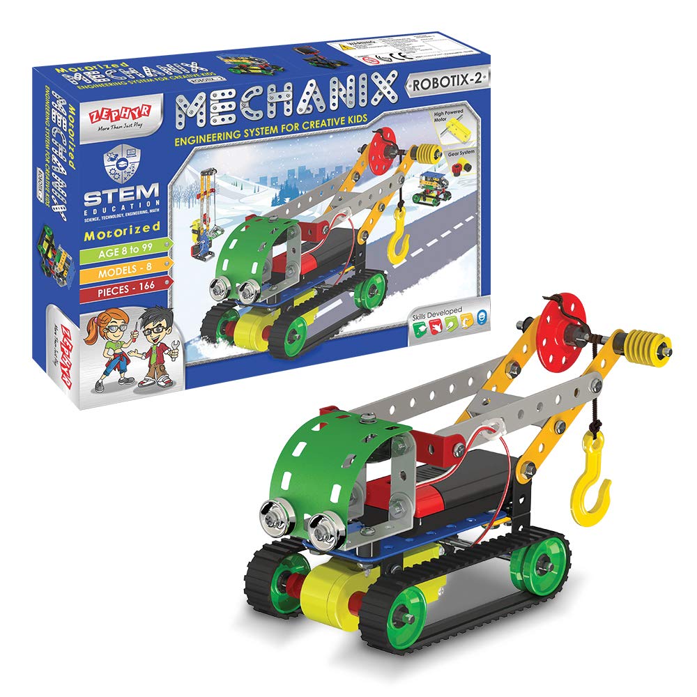 Buy Mechanix Robotix2 DIY Stem and Steam Education Metal Construction