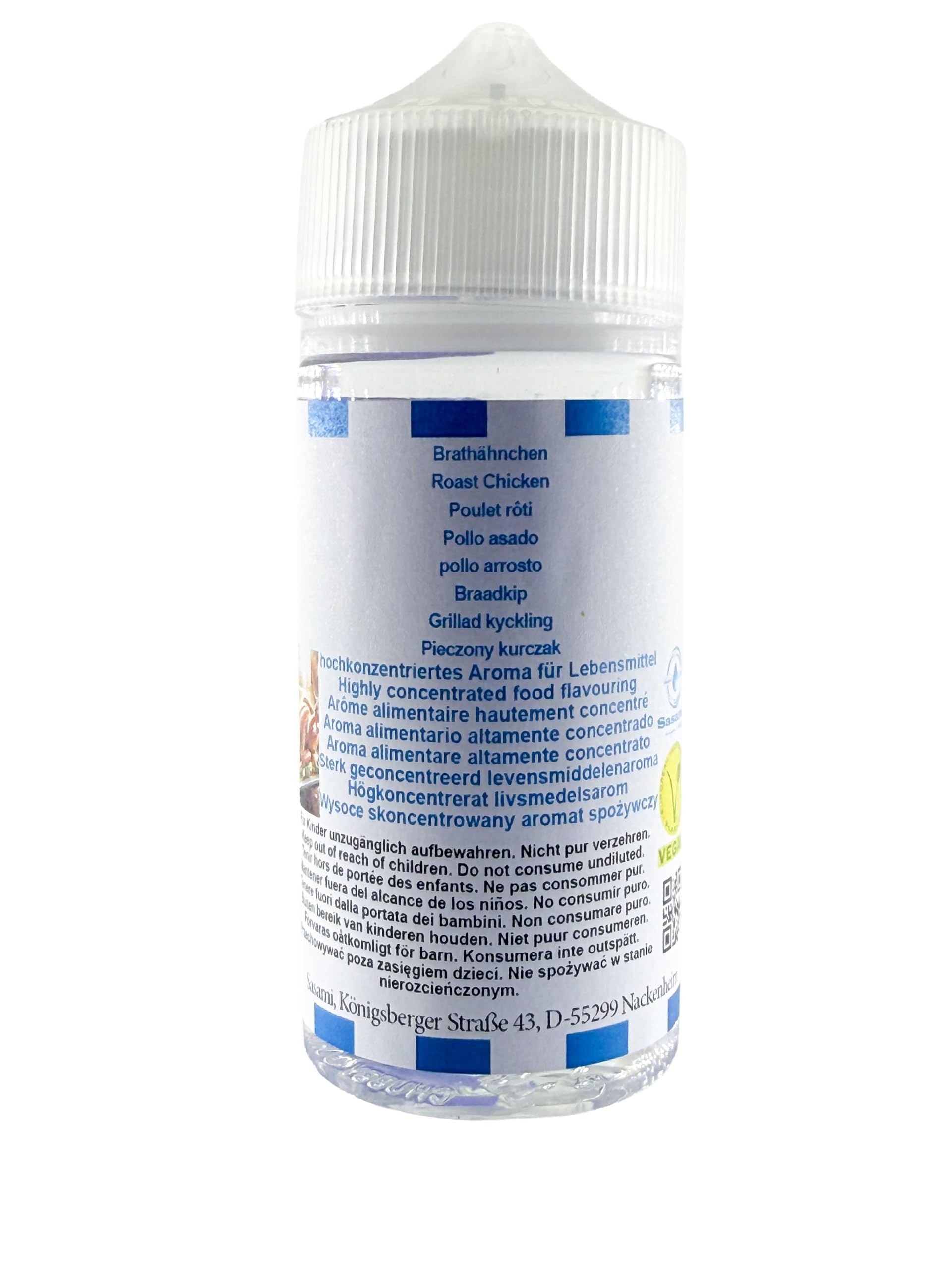 Pollo asado aroma concentrado - Vegano - Sasami - 10ml