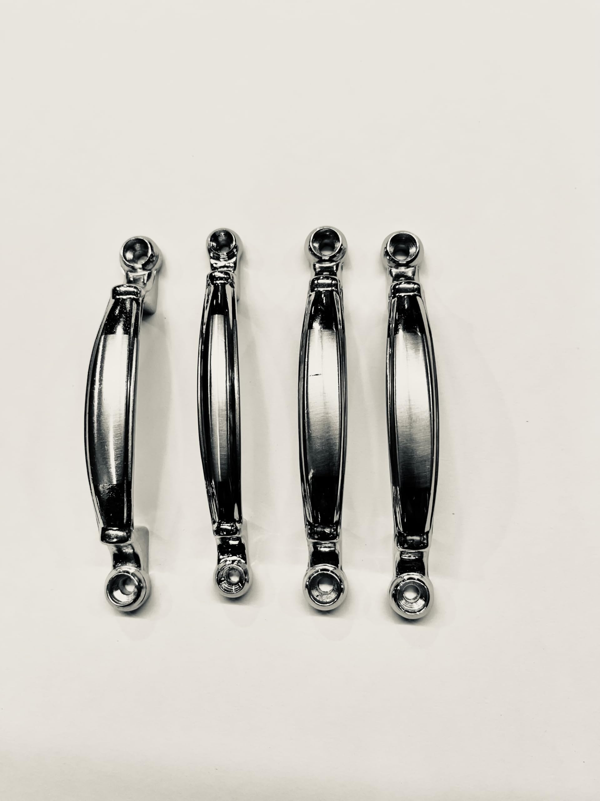 Chrome Plated Stainless Steel Cabinet Pull Handle, 3 Inch, Door and Window Hardware, 4 Pack-image-40
