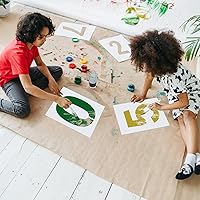 Vista 3 de 18 Inch Large Number Stencils Set 0-9 Address Number Stencil Reusable Plastic Digital Stencils Templates for Cake Stencil Address Number Painting