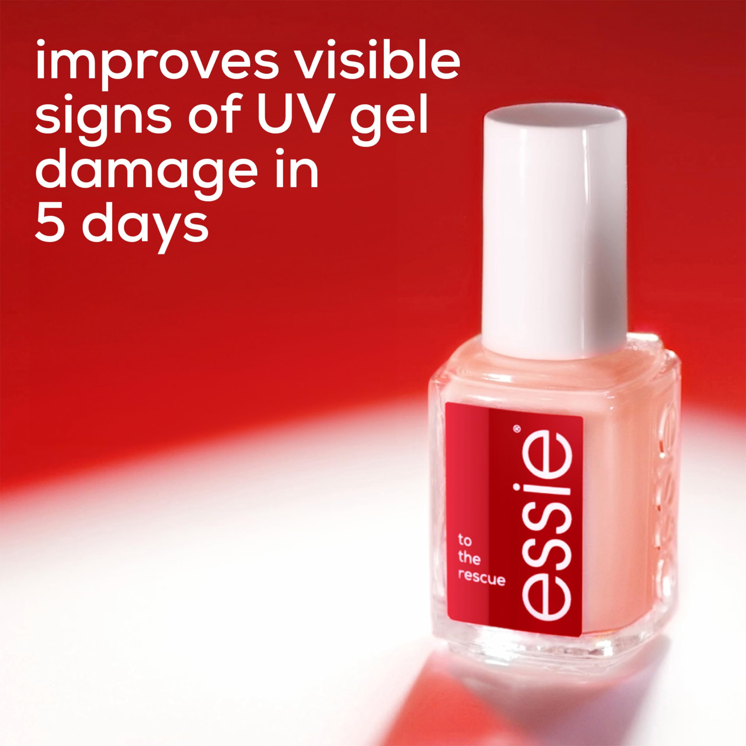 Essie Smalto per Unghie, Gel Riparatore, Cura e Fortifica le Unghie Danneggiate, Finish Naturale e Lucido, Con Cheratina e Ceramidi, To The Rescue, Tonalità: 260, 13,5 ml