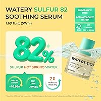 Vista 2 de Watery Sulfur 82 Soothing Serum – Gentle Daily Face Serum for Acne-Prone & Sensitive Skin with 82% Sulfur Hot Spring Water, Fragrance-Free Formula