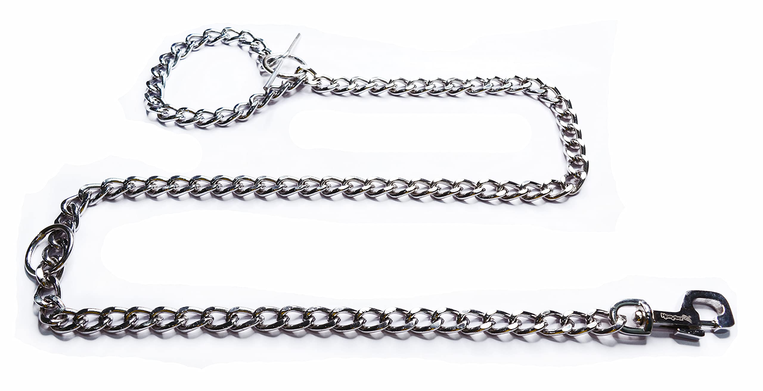 AGN Diamond Cut Finish Pearl Dogs Chain Snap Hook Grinding Thick (Length 48" | Ø 4.0mm) - by Hemster (B093YW6PZJ) Amazon Price History, Amazon Price Tracker