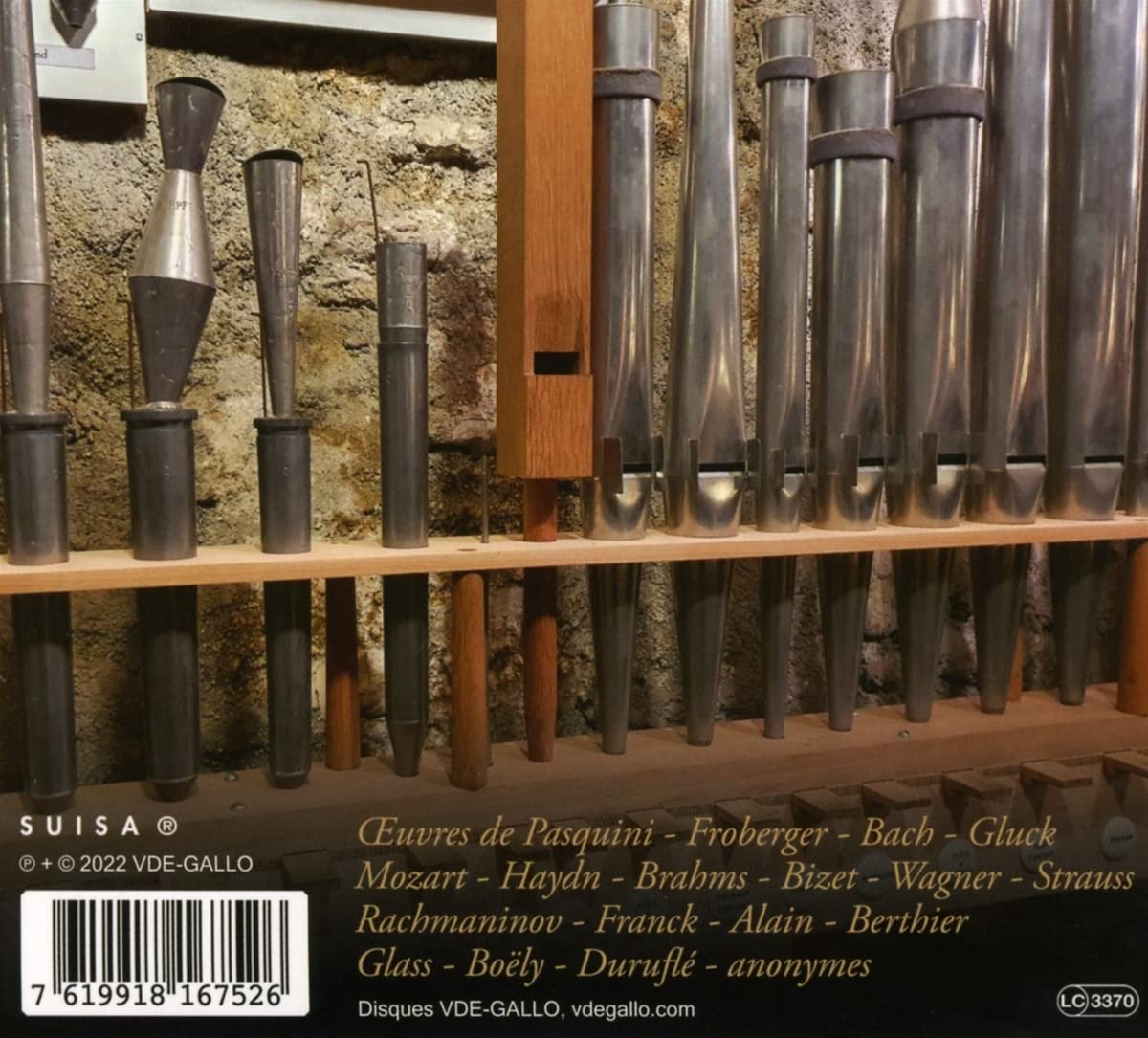 Image secondaire de Petit Catalogue du Musée Suisse de l'Orgue - CD Double