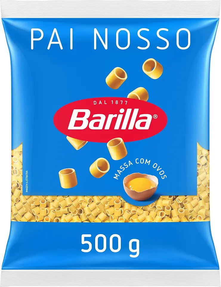 Barilla Macarrão Pai Nosso Com Ovos 500G Para Sopas