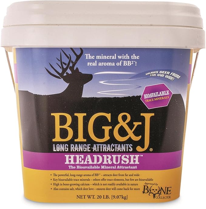 Big and J HEADRUSH BB2BKM20 Powerful Long Range Deer