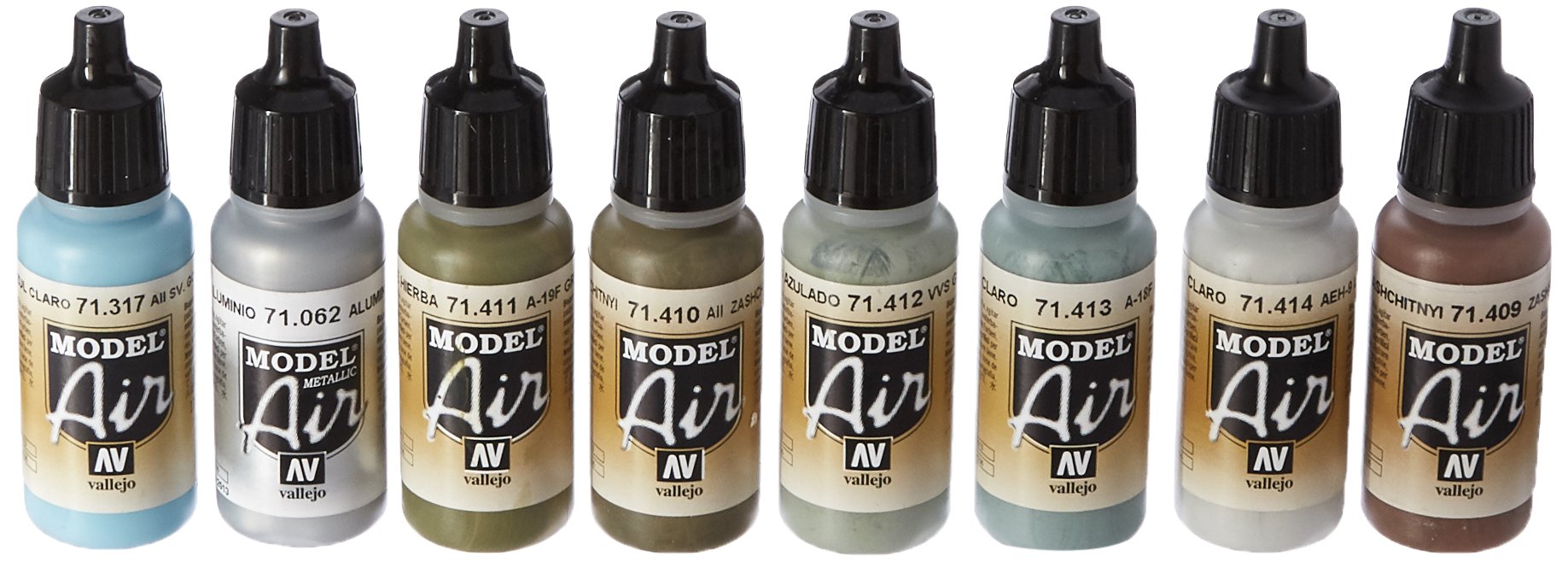 Acrylicos Vallejo "Soviet Air Force Vvs Pre-War to 1941 Great Patriotic War" Model Air Set