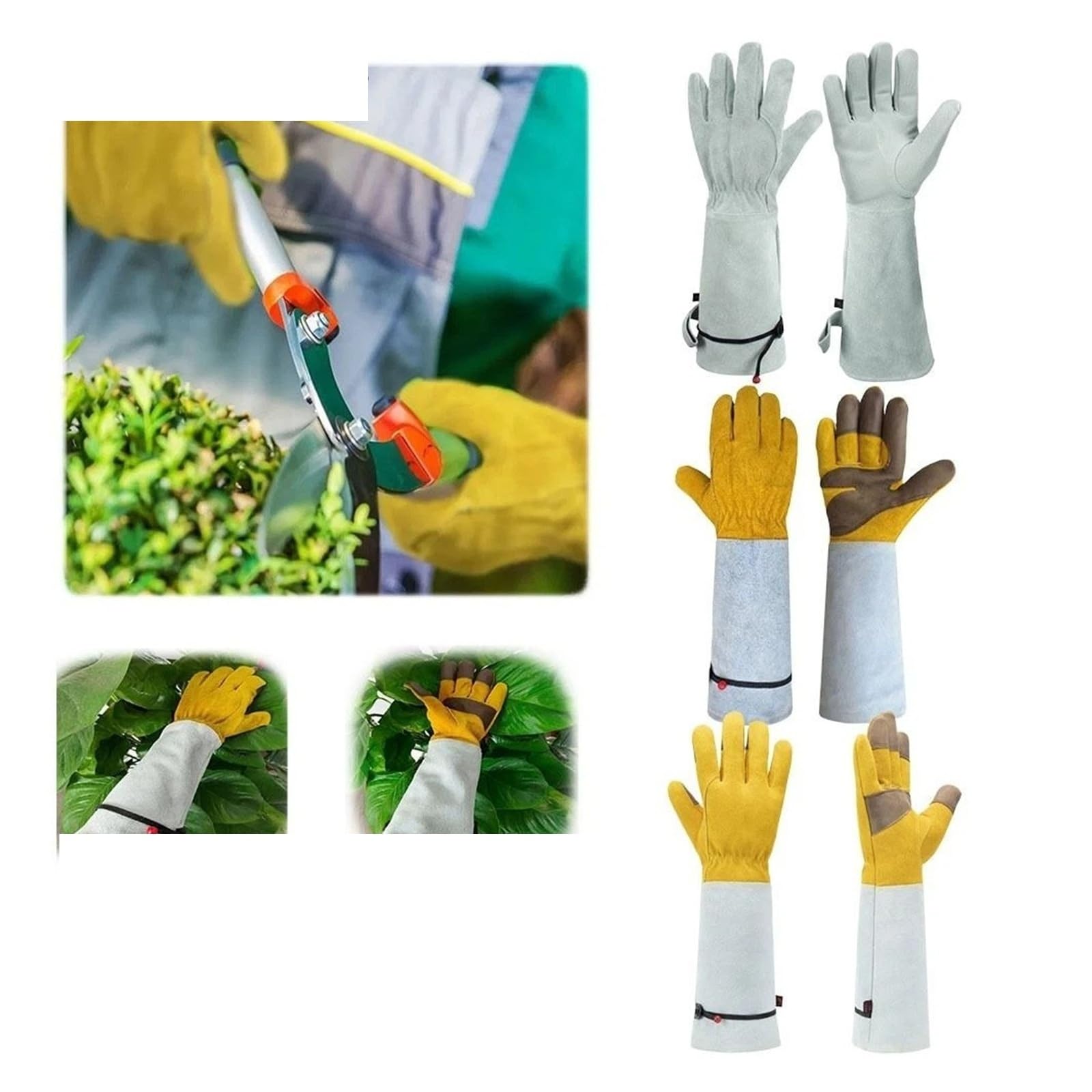 1 paire de gants horticoles pour Homme et Femme