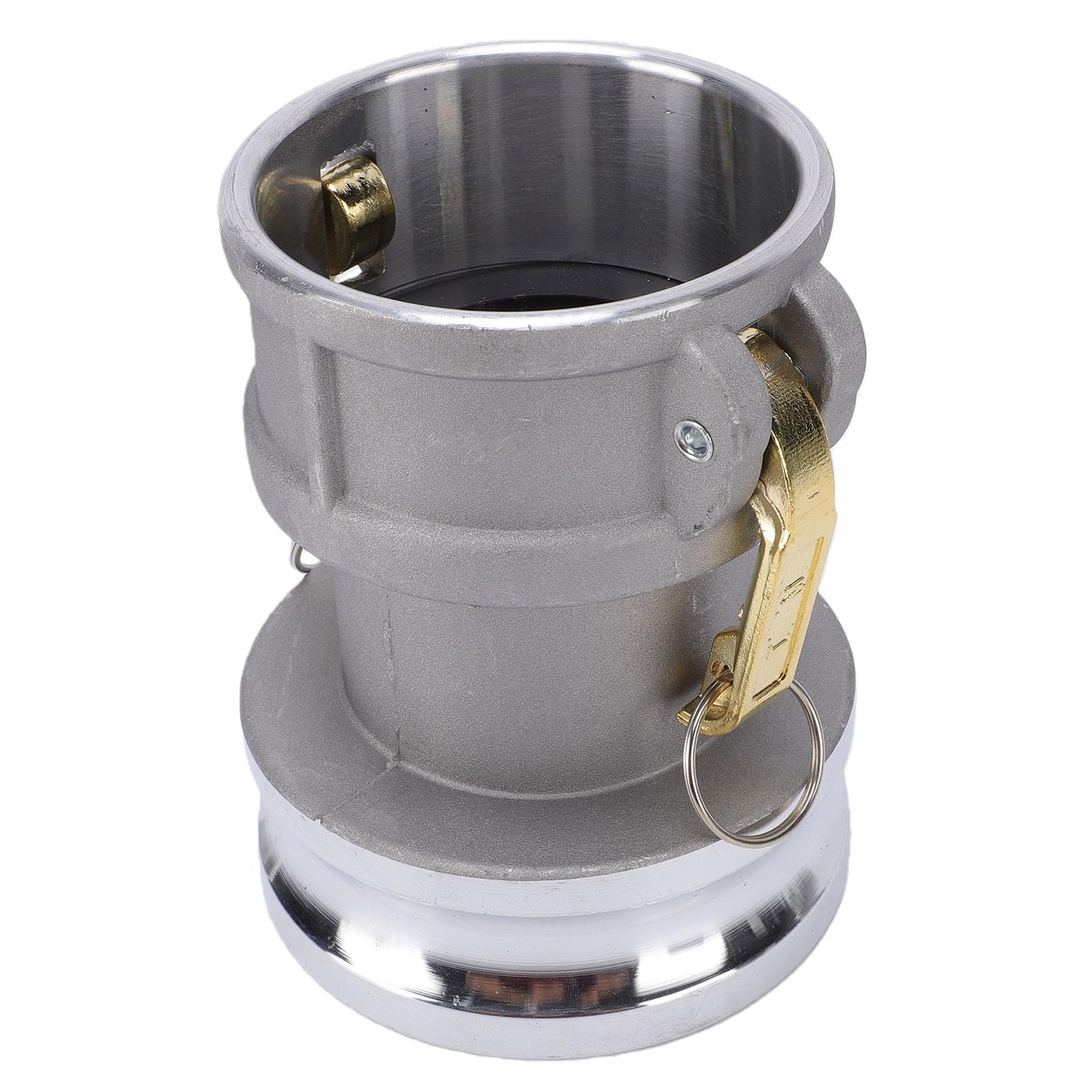 Naroote DA Camlock Manguera, 3 Pulgadas Hembra X 4 Pulgadas Macho Latón Aleación de Aluminio Acero Inoxidable Acoplamiento Camlock, para Agua, Aceite, Gasolina y Aceite Hidráulico