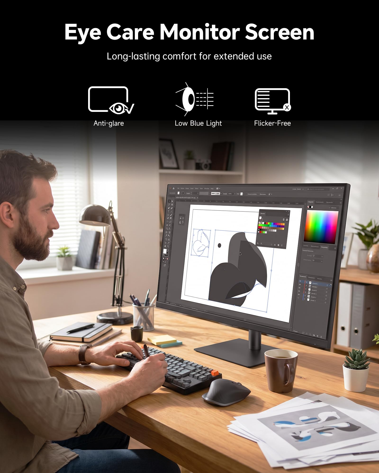 Amazon.com: KTC 32 Inch 2K 120Hz Computer Monitor, IPS QHD 2560 x