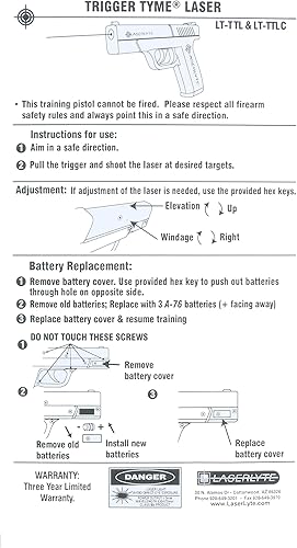 Miniatura 4 de LaserLyte Popper Tyme Laser Trainer objetivos con vibración y luces intermitentes para práctica de disparo láser reactivo