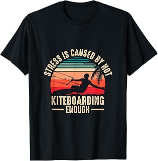 Kitesurf Kitesurf Kiteboard Kite Surf Kiteboarding remera