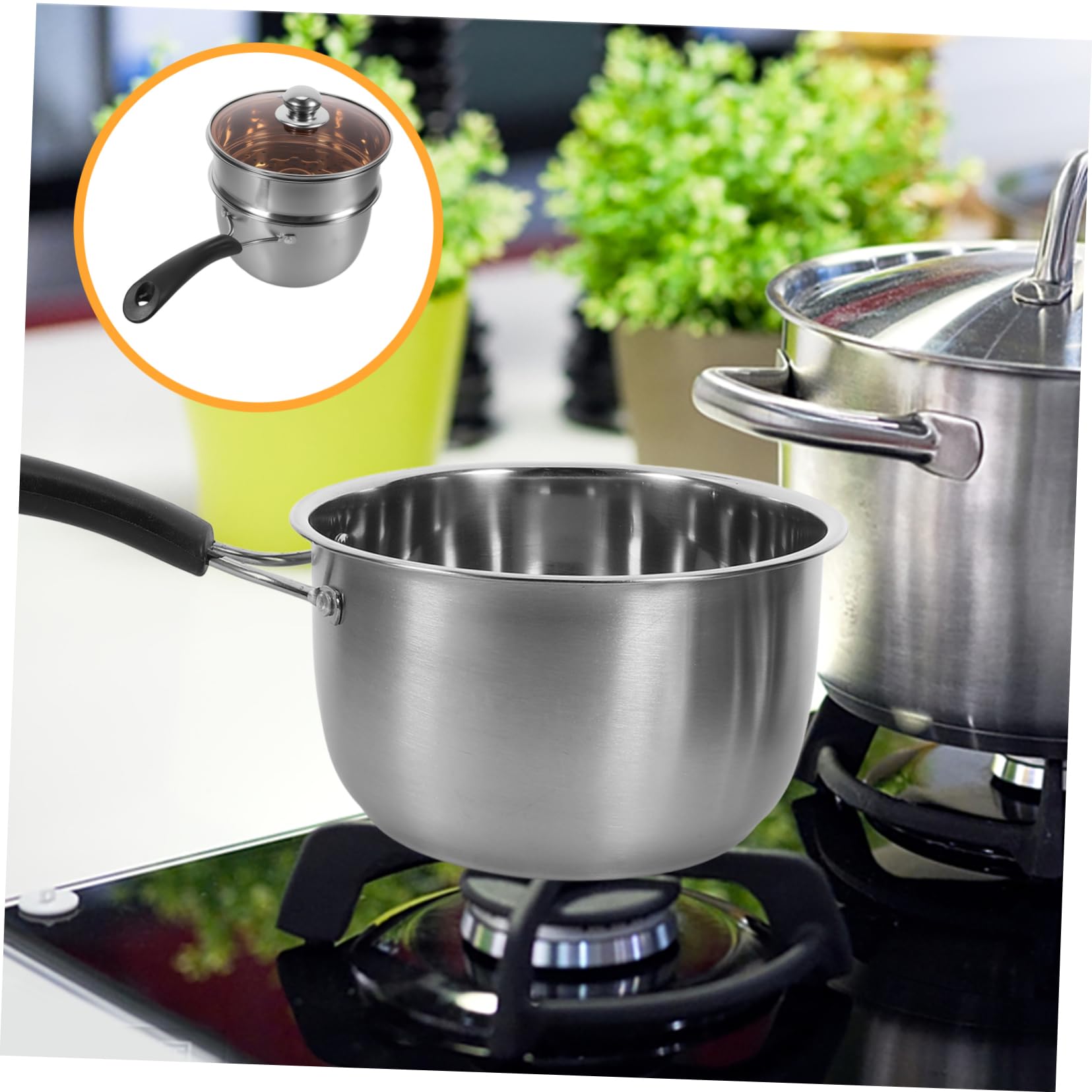 Pentola Per Cottura A Vapore Per Alimenti Per Bambini Pentola Antiaderente Per Cucinare Portatile E Facile Da Usare