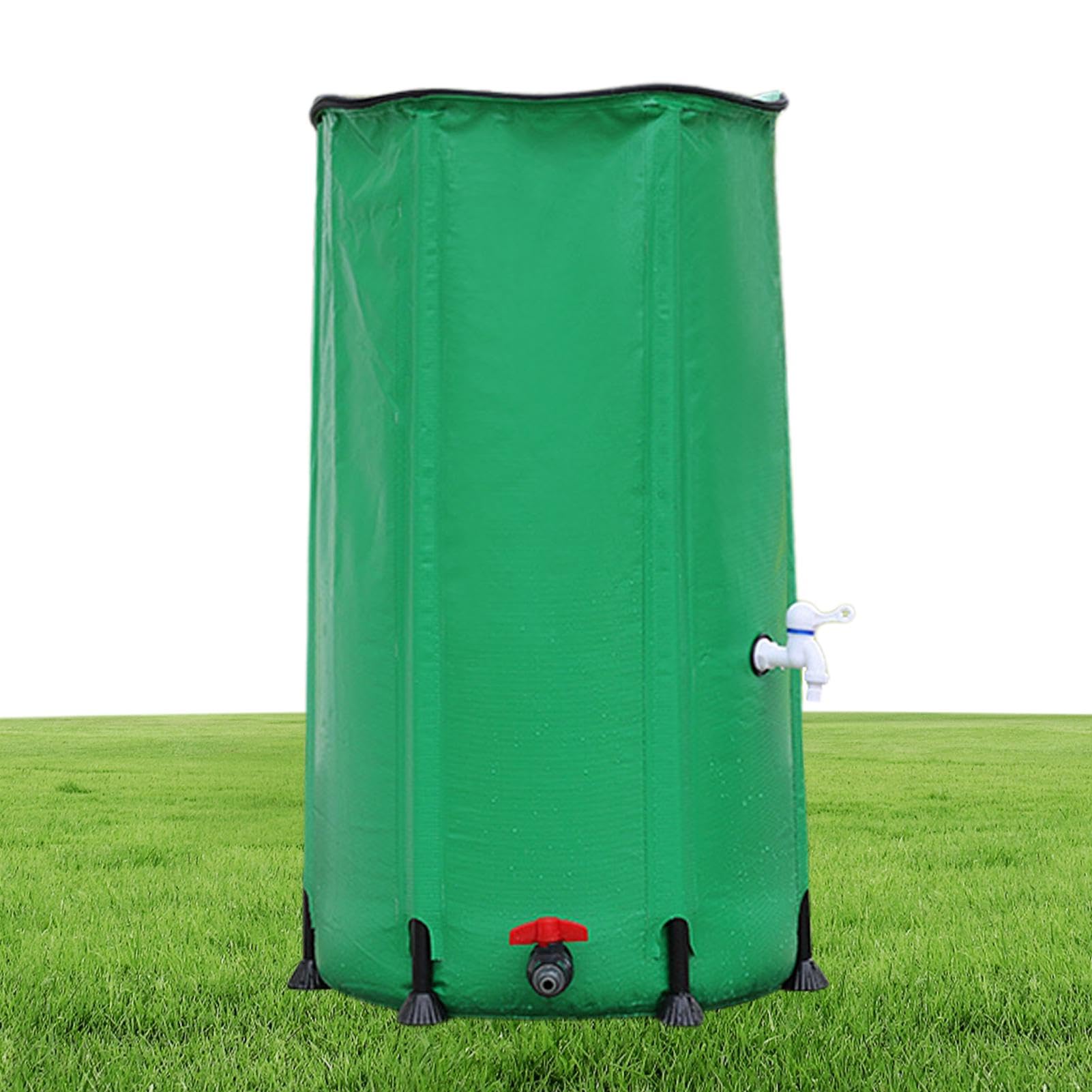 Barril de Recolección de Agua de Lluvia,Barril de Recolección de Agua de Lluvia Plegable | Tanque de Almacenamiento de Agua Portátil, Contenedor de Recuperación de Agua con Grifo | Agua de Lluvia Plegable | Tanque de Almacenamiento de Agua Portátil, Conte