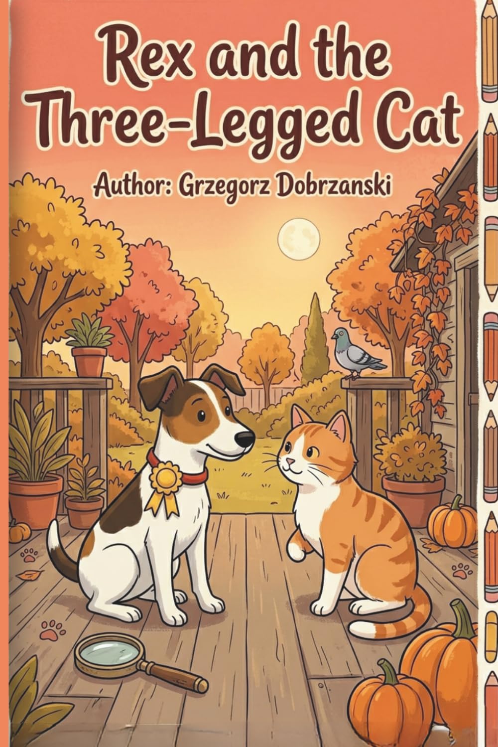Rex and the Three-Legged Cat: A Rex the Fox Terrier Adventure, Book 5