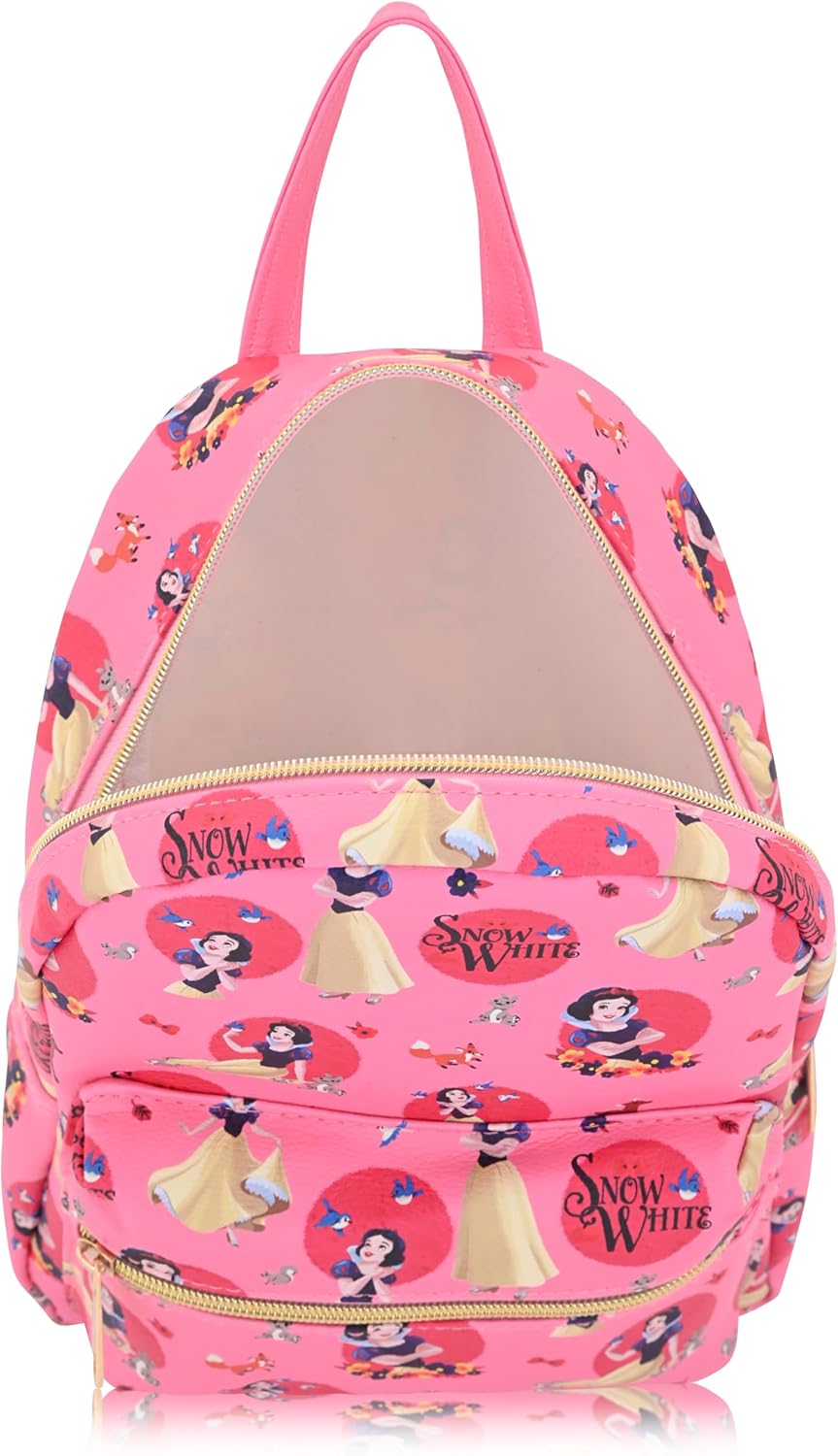 Disney Princess Snow White Backpack for Women, Men, Unisex | Cute PU Leather 10" Mini Backpack Purse | Snow White Bag & Accessories - Image 6