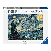 Ravensburger - Puzzle 1500 Pezzi La Notte Stellata Di Van Gogh​ | Puzzle Per Adulti