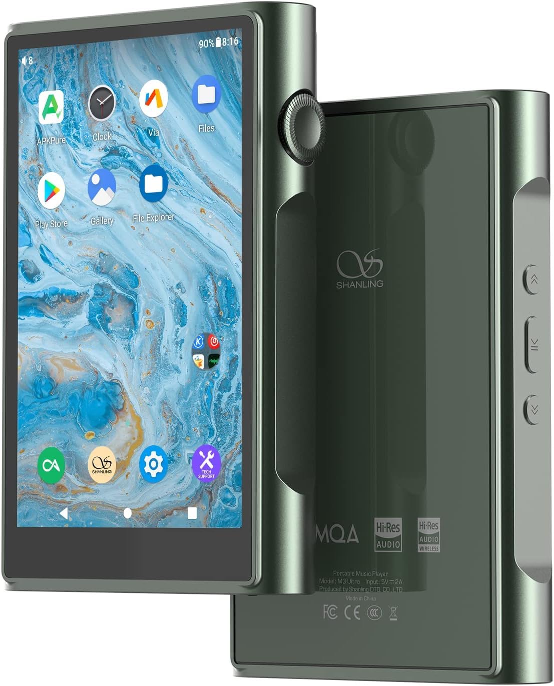 Shanling M3 Ultra デジタルオーディオプレーヤー SHANLING M3 Ultra MP3/MP4 Player, leitor de áudio Bluetooth