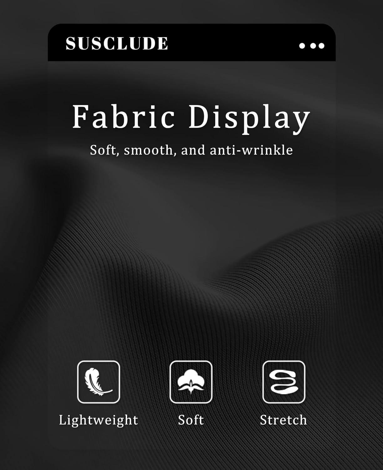 Susclude Womens Lace Casual Dress Pants Wide Leg Baggy Pleated Old Money Slacks High Waisted Fashion Business Work Trousers - Image 6