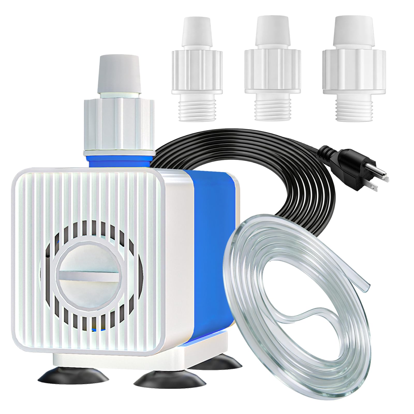 Photo 1 of Knifel 530GPH Submersible Water Pump with 4.9ft hose Pond Pumps Ultra-Quiet & Adjustable Flow Rate for Fountains, Hydroponics, Ponds, Aquariums, and More