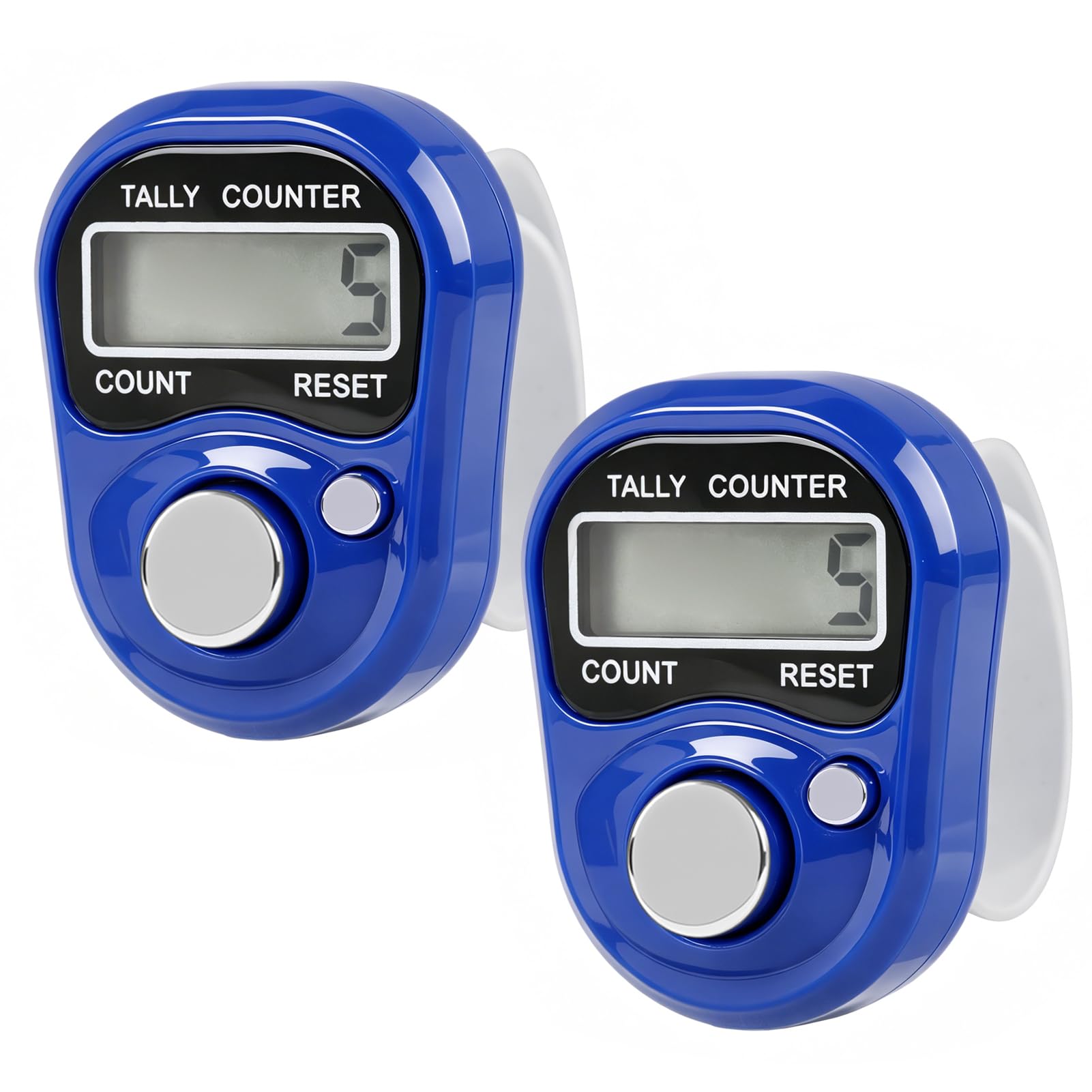 Contadores Digitales de Dedo Manual de Vueltas Tejer Tasbih Digital Mini Contador de Mano