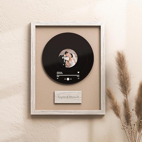 Miniatura 7 de Arte de pared personalizado para grabar Regalo de música personalizado para novio, marido o él Regalo único de aniversario, boda o cumpleaños para