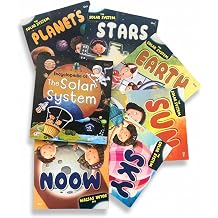 Solar System Encyclopedia for Kids 6 Book Collection Explore Planets, the Sun, Moon, Earth, Stars & the Universe Fun Space Facts for Little Explorers Ages 6+