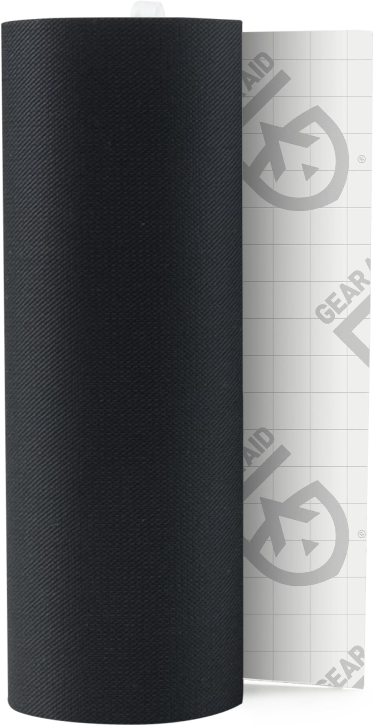 Tenacious Tape Nylon Repair Tape for Fabric and Vinyl, 3” x 20”, Black