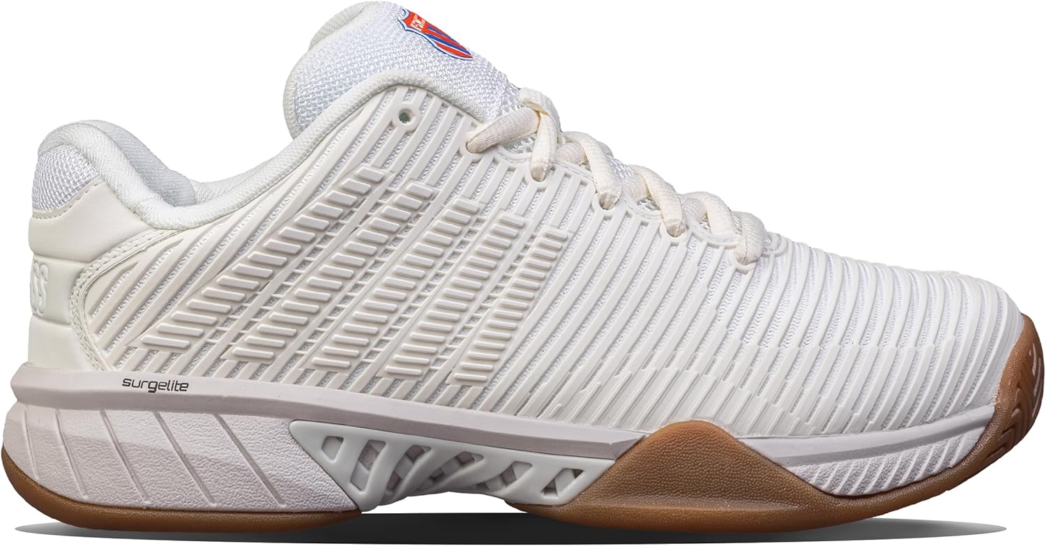 K-Swiss Women's Hypercourt Express 2 Indoor Tennis, Pickleball, Racquetball Shoe