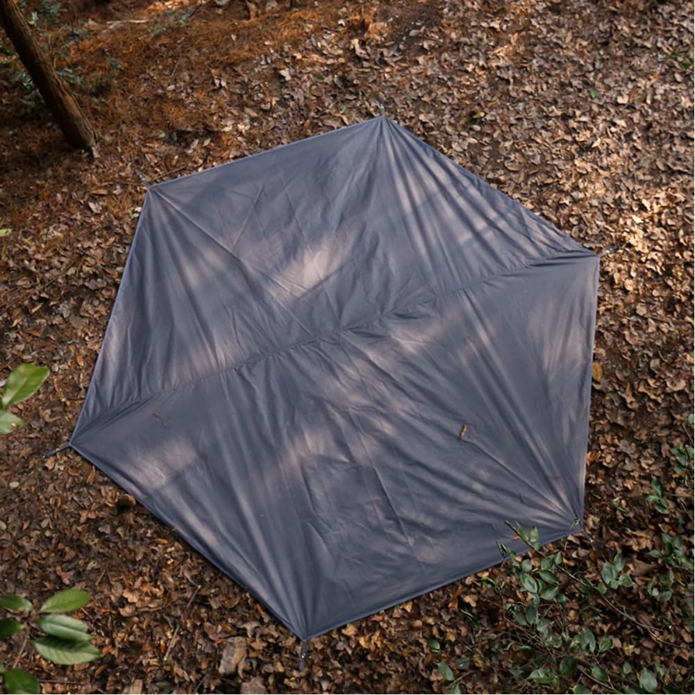 Telo Sotto Tenda con Anelli Rinforzati e Tasche