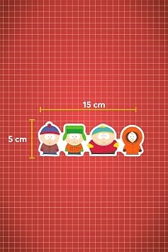 Southpark Sticker Motor Araba Kask Laptop Sticker 15x5 cm Renkli, qa4209548250