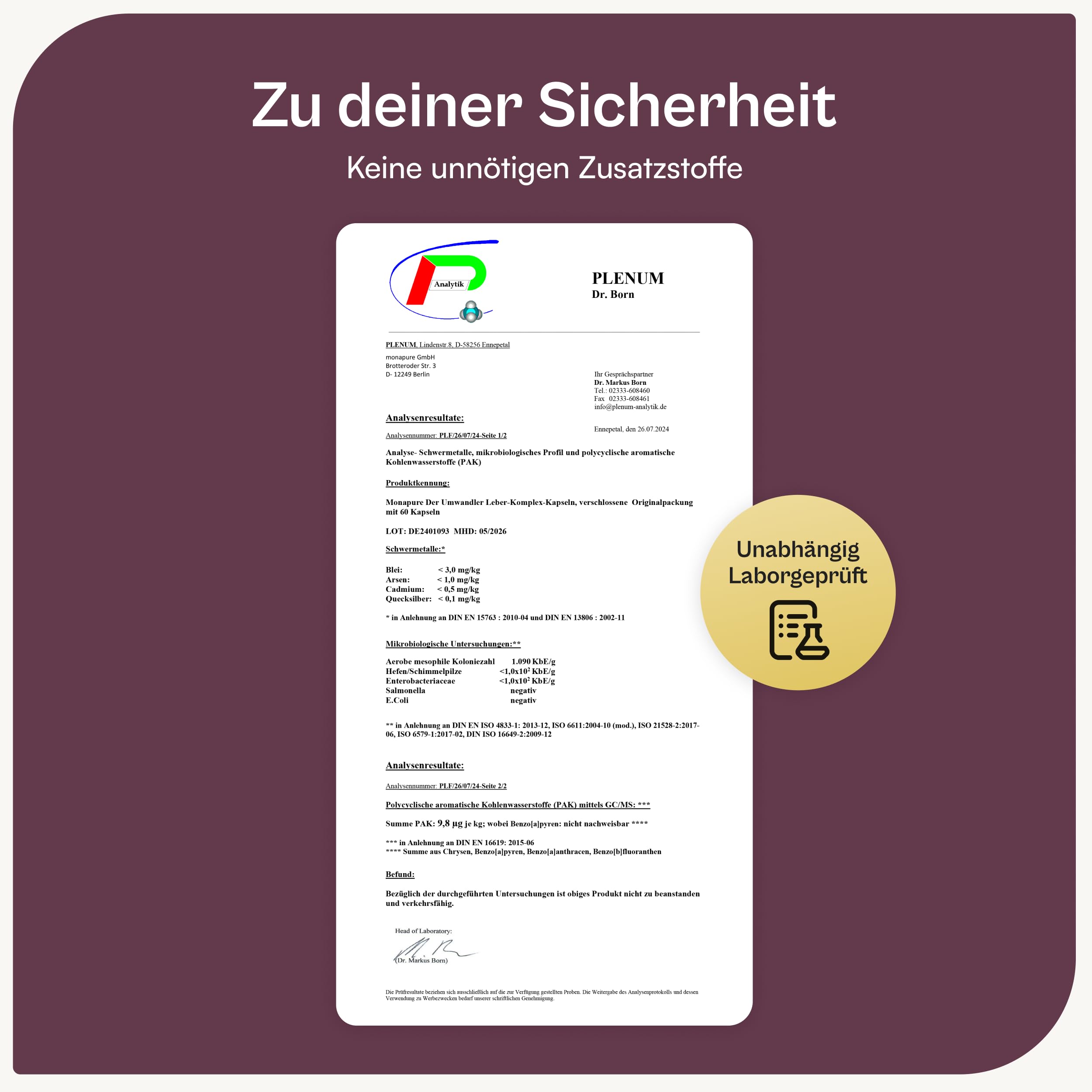 miavola® der Umwandler® Schilddrüsen & Leber Komplex mit Mariendistel, Artischocke, Cholin, Glutathion, Selen, NAC + weitere Aminosäuren - 60 Kapseln hochdosiert & vegan
