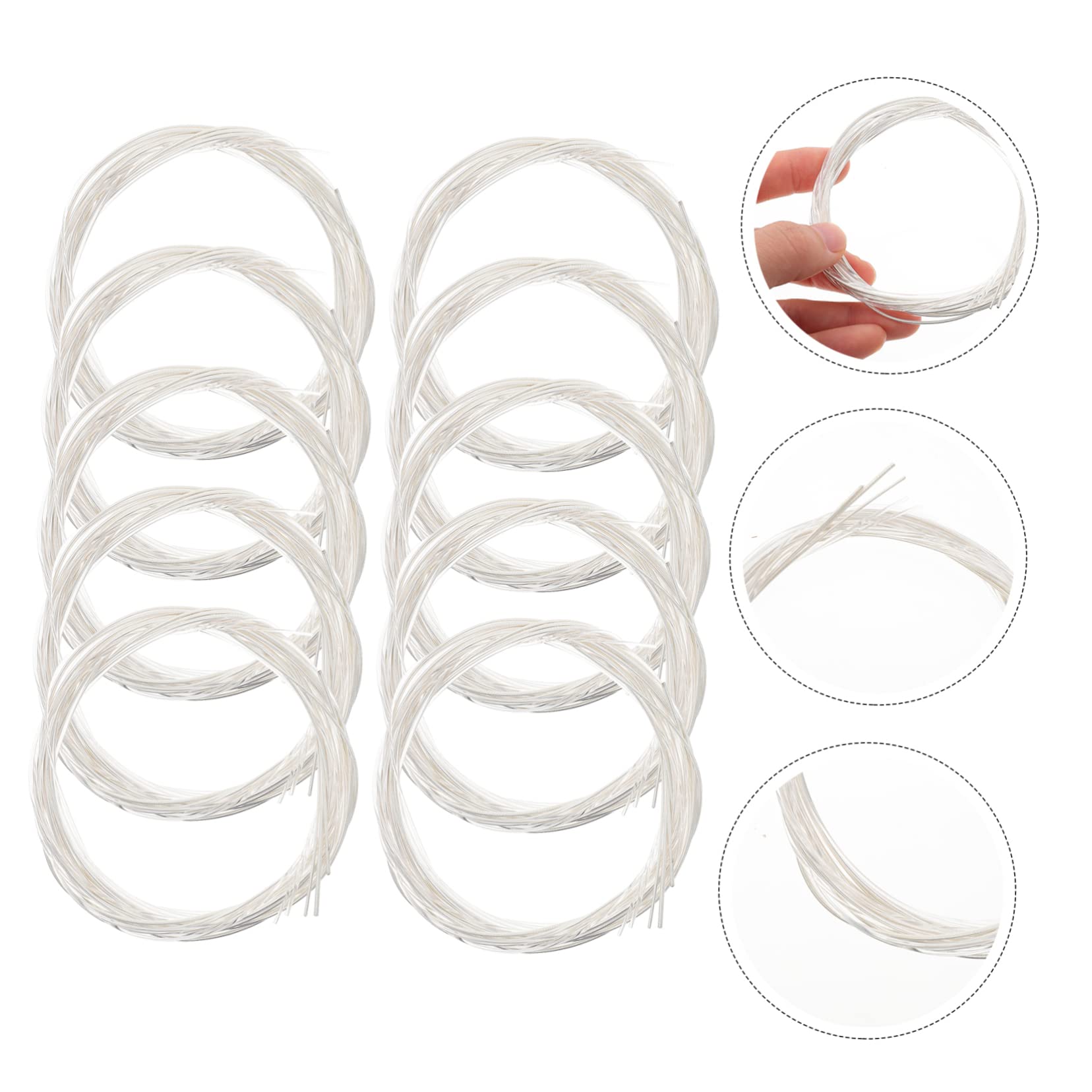 ibasenice 20packungen Pack -gitarrensaiten Universelle Nylon-saiten Mit Präziser Technik Langlebig Und Verschleißfest Für Akustische Gitarrenliebhaber Sorgen Für Harmonischen Und