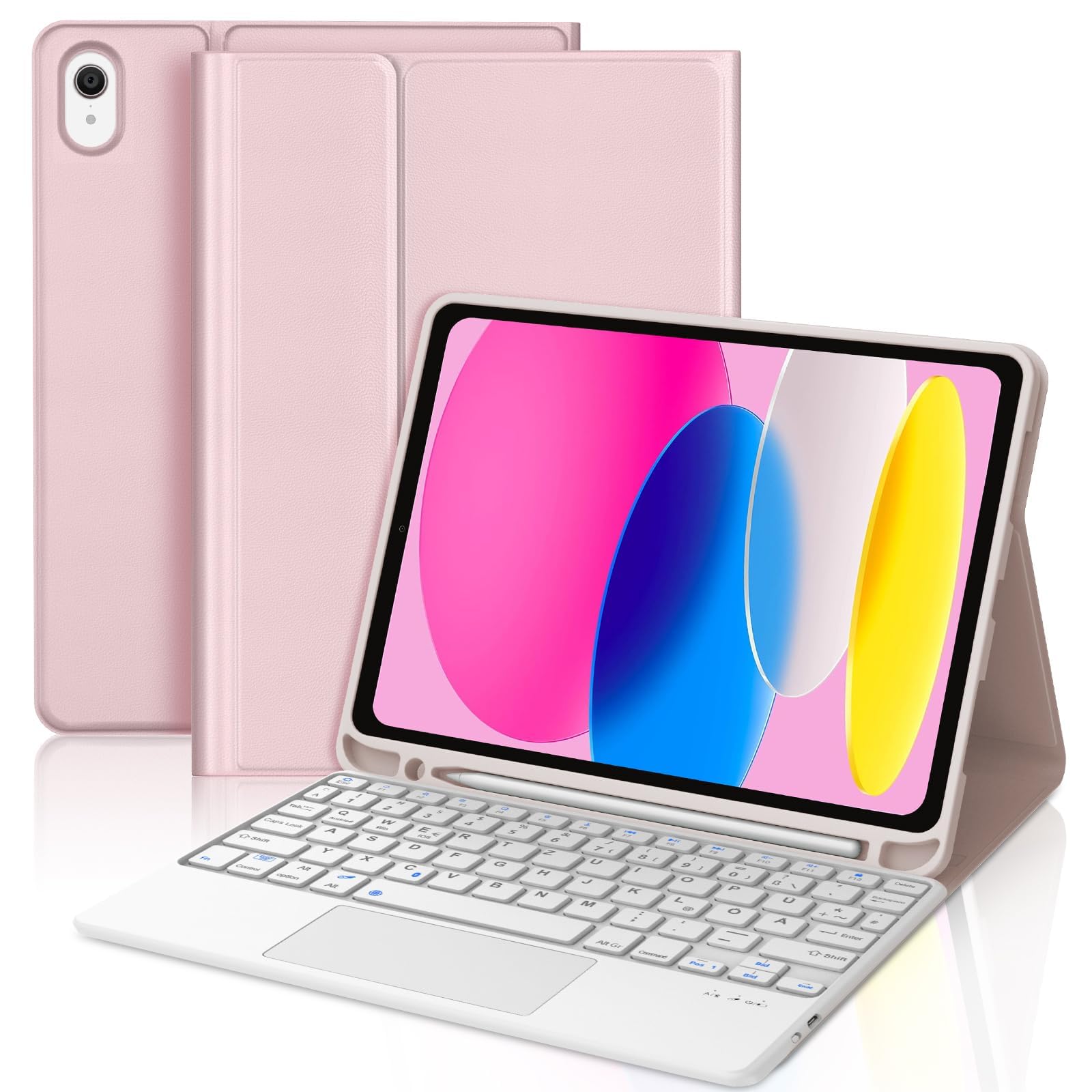 Coque Clavier pour iPad A16 11 Generation 11" 2025/iPad 10 10.9" 2022