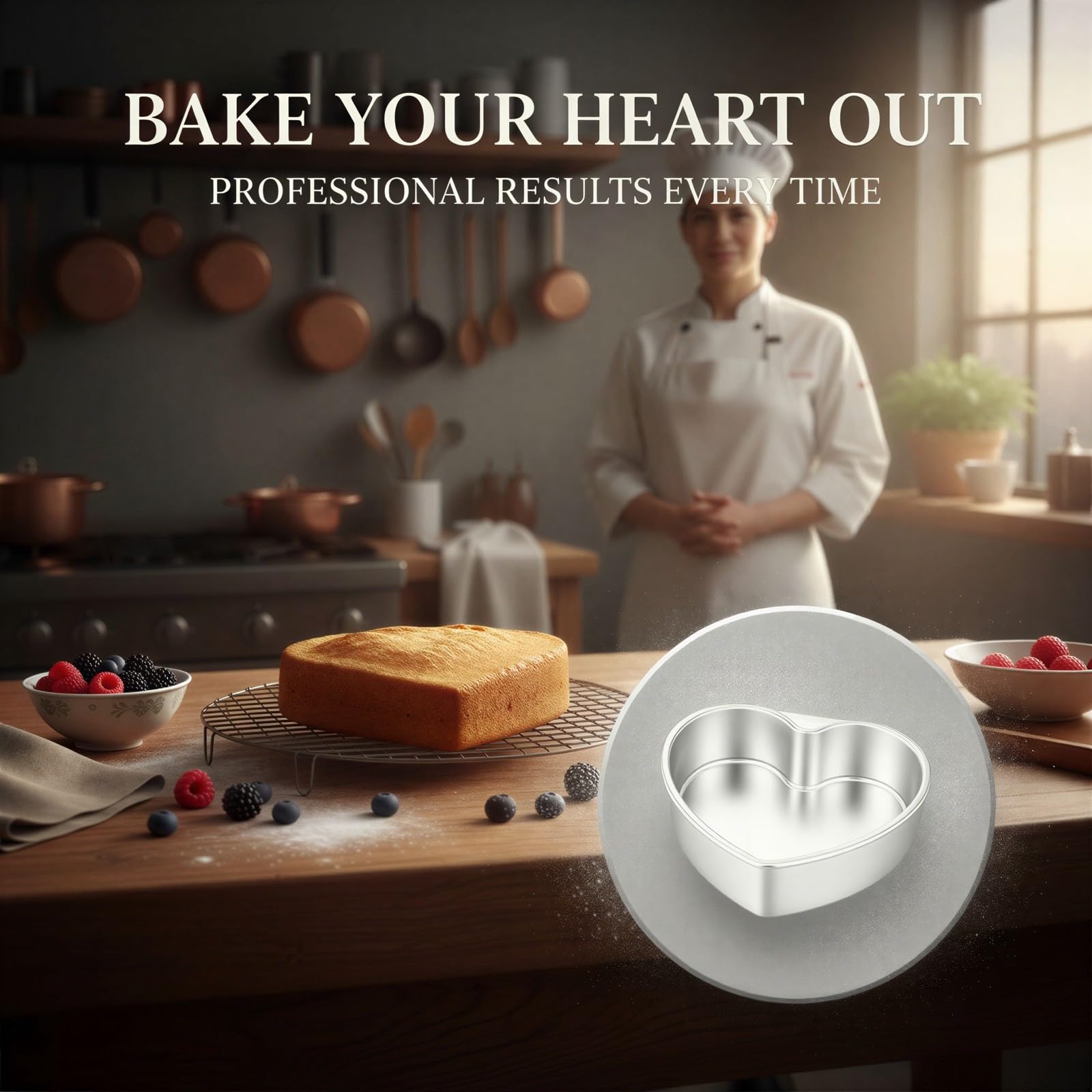 Ensemble de moules à gâteau en forme de