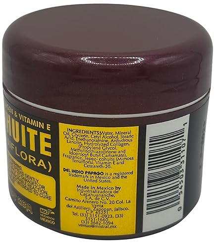 Miniatura 5 de Del Indio Papago Crema de noche Tepezcohuite de 2.02 onzas líquidas, reduce las líneas de expresión, aclara las imperfecciones de la piel