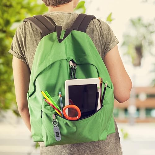 Miniatura 8 de Llavero reloj de bolsillo digital con temporizador para colgar, mochila luminosa, pequeño reloj de bolsillo, llavero para niños, estudiantes,