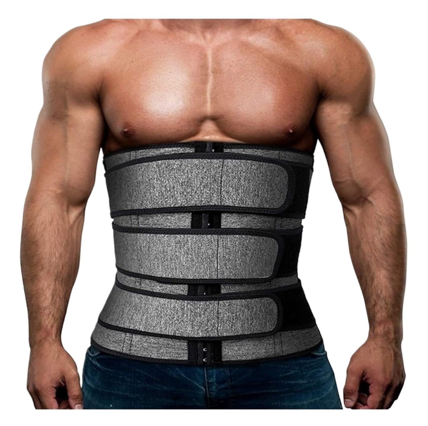 Faja lumbar, cinturón lumbar, cinturón adelgazante para el control del abdomen, de neopreno, moldeador para el cuerpo, moldeador para el vientre y faja lumbar para deporte