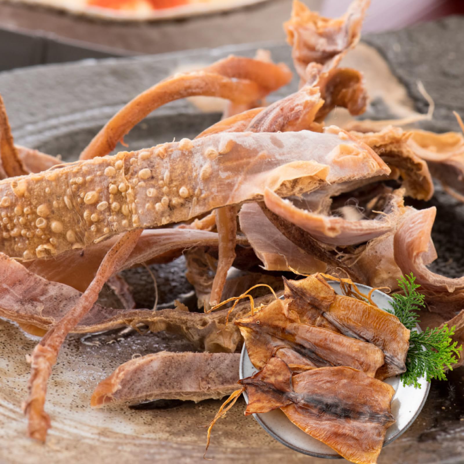 お買物　中サイズ干しイカ　自然の旨み　うまい　おつまみ　35-40枚セット kaisenichibashioso_otumami9