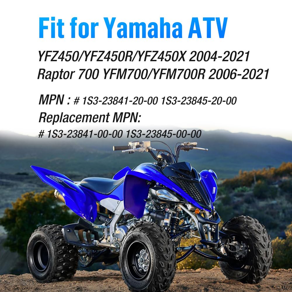 Kit de terminales de dirección 2 juegos para Yama-ha Raptor 700 YFZ450 YFZ450R YFZ450X