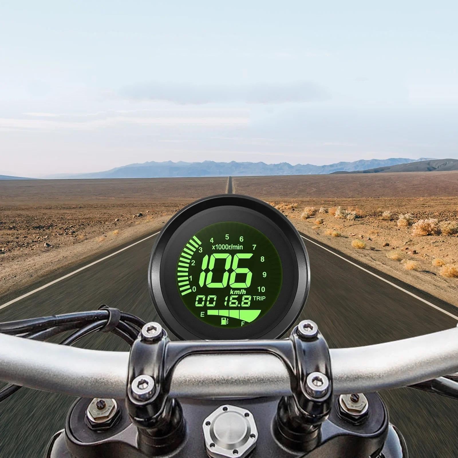 Velocímetro Medidor Motocicleta Velocidad 12V
