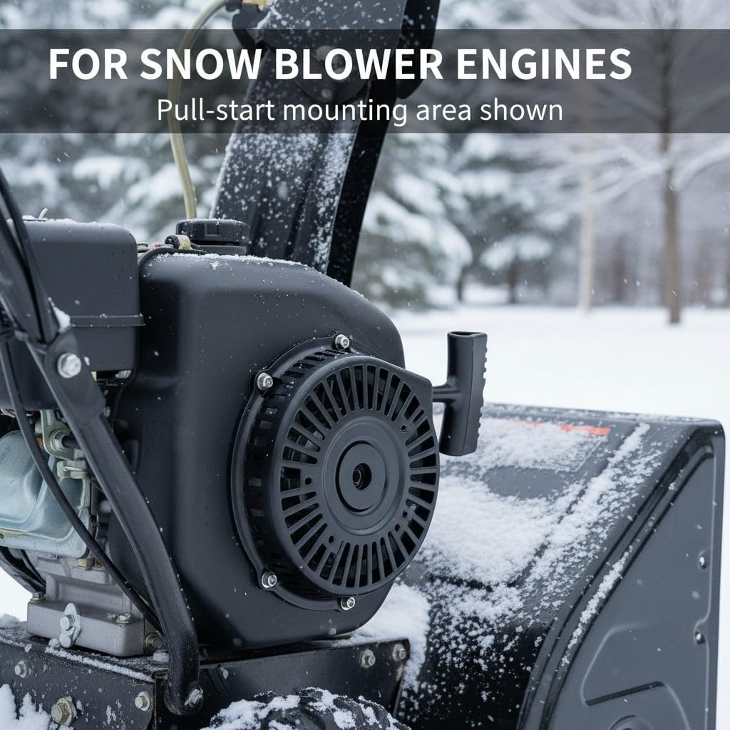 Fit for Hipa 590788 Recoil Starter Assembly for Tecumseh 590671 590748A 590748 590746 590736 590704 OHH50 OHH55 OHH60 OHH65 HM100 HM90 Engines Pull Start Replacement Parts