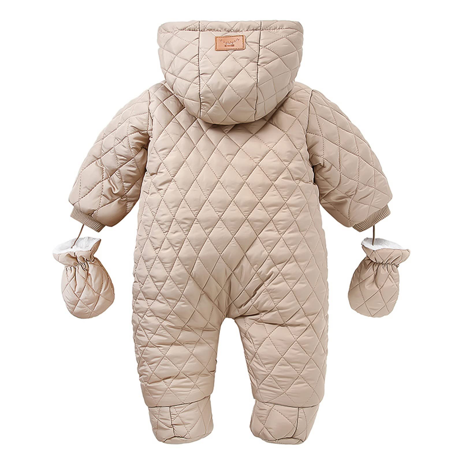 IBOBOOM Baby Winter Clothes Newborn Boy Snowsuit Girl Infant Snow Wear Suit 3-6-9 Months