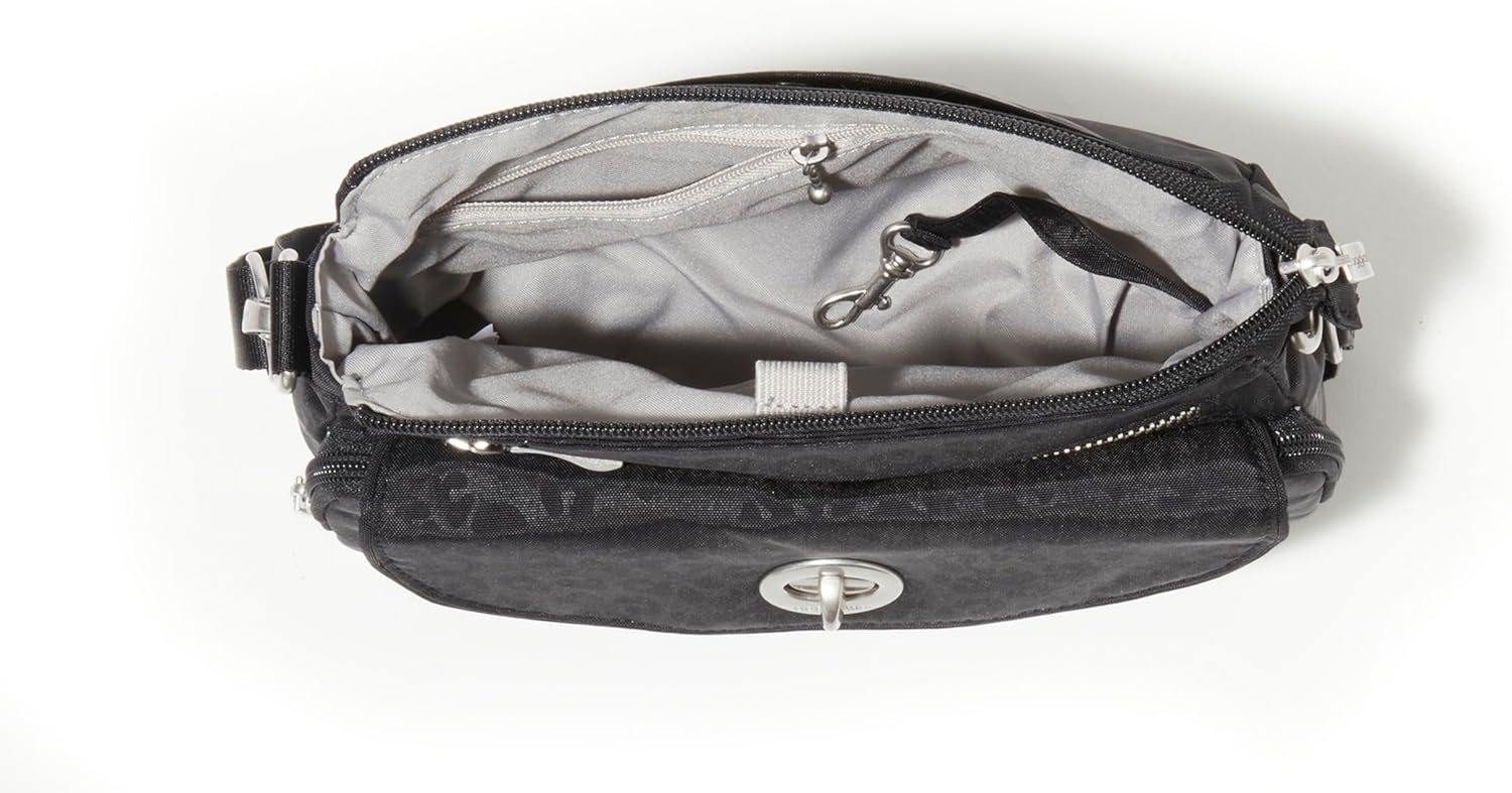 Baggallini Calais Crossbody Bags for Women 10x7 Lightweight Water-Resistant Travel Purse, RFID & Interior Organization - Image 9