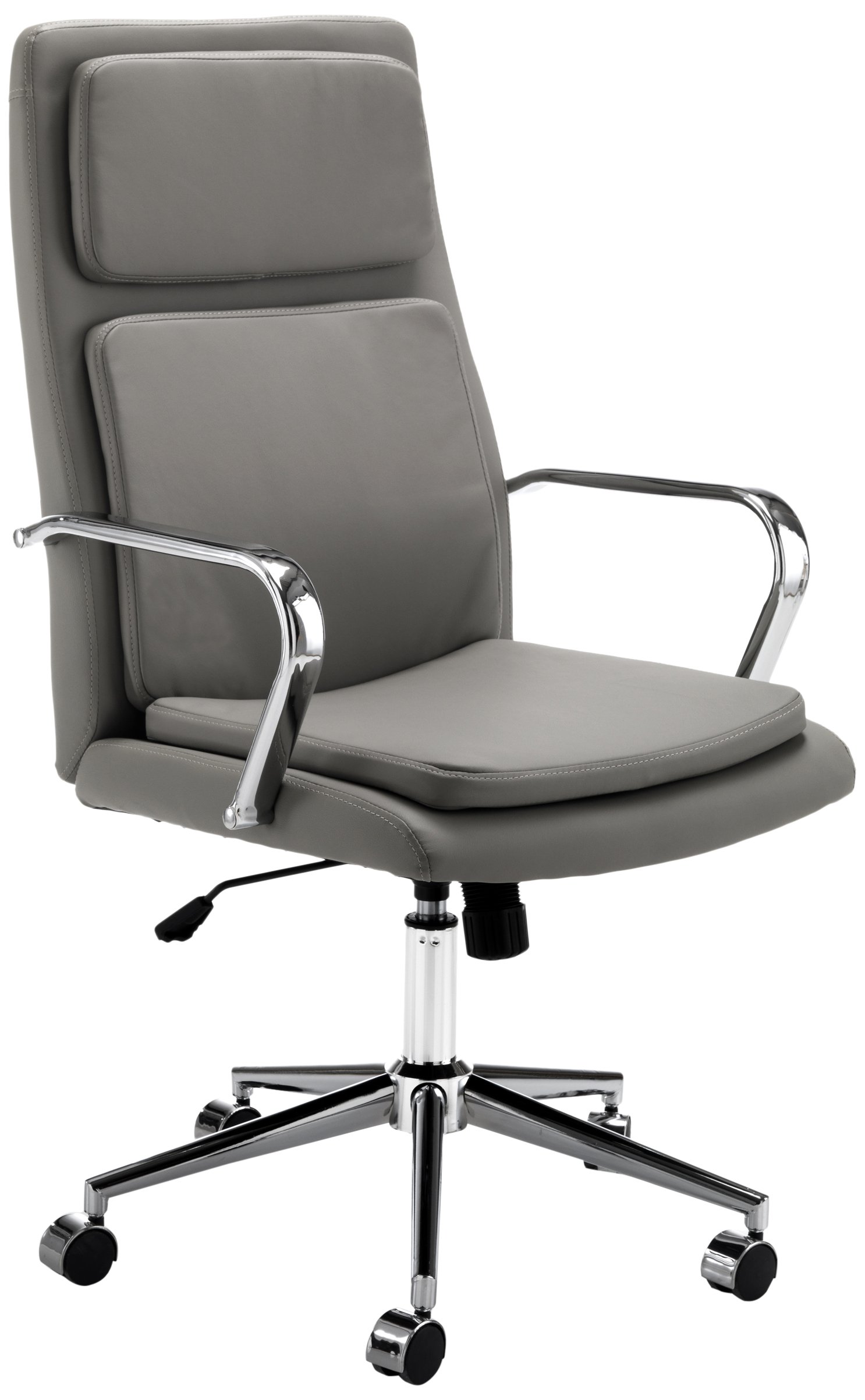 Fauteuil gris Kansas idéal pour un coin lecture chaleureux