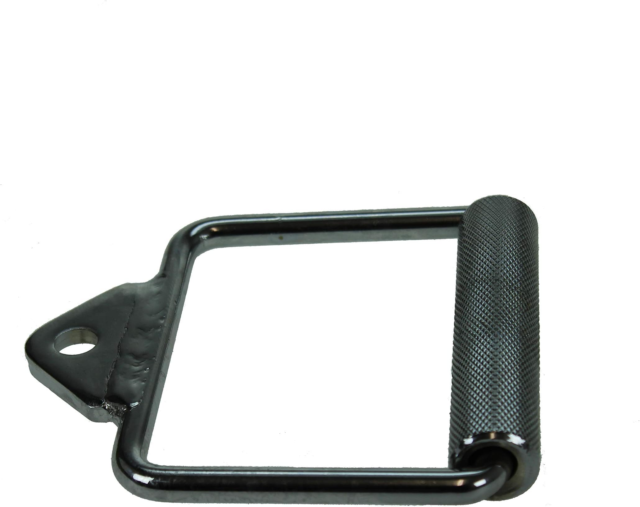 Fitness Direct Extension Handle Single Chrome Extension Stirrup Cable Attachment Multi Gym Machine