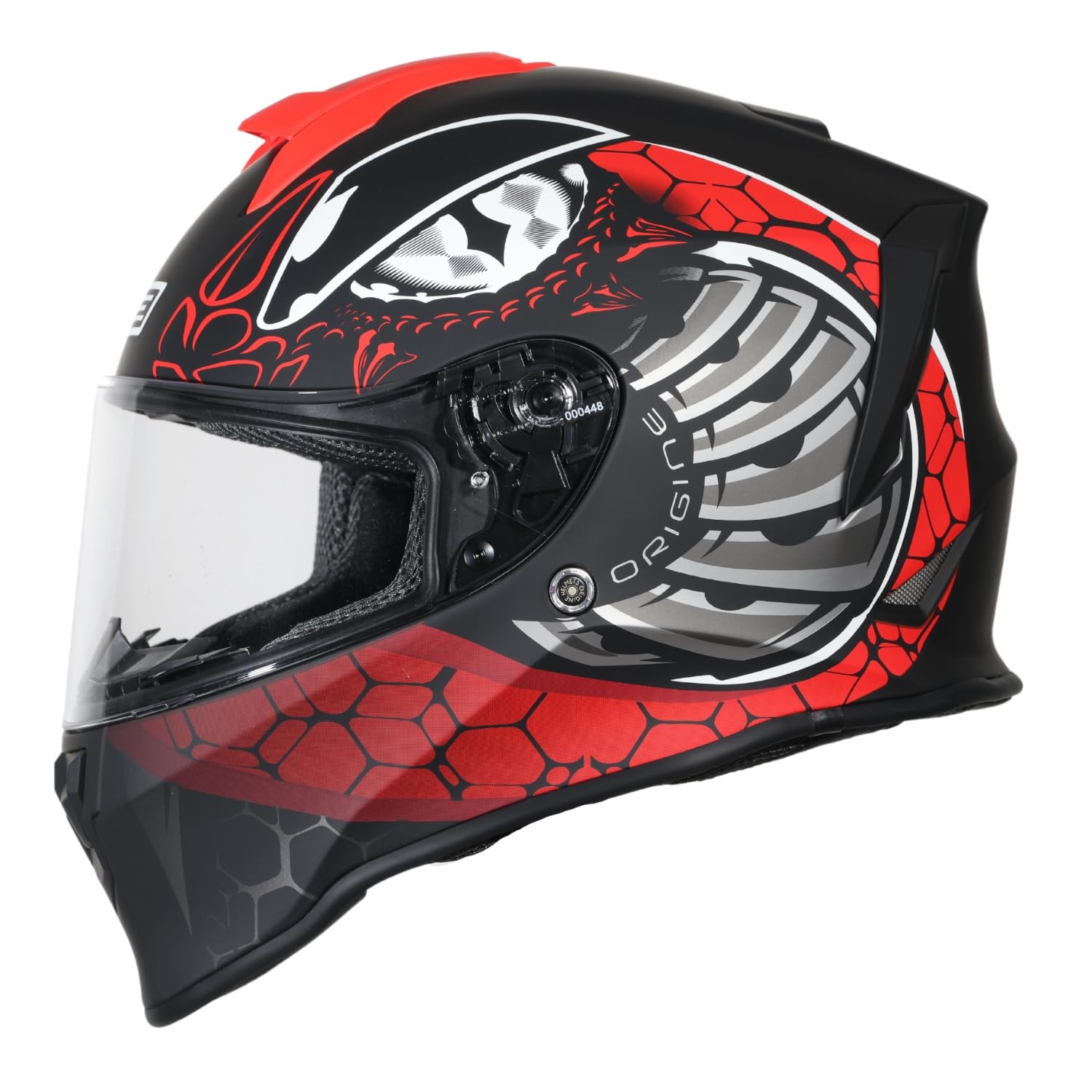 ORIGINE On Road Casco Integrale Casco Moto con Ventilazione ECE