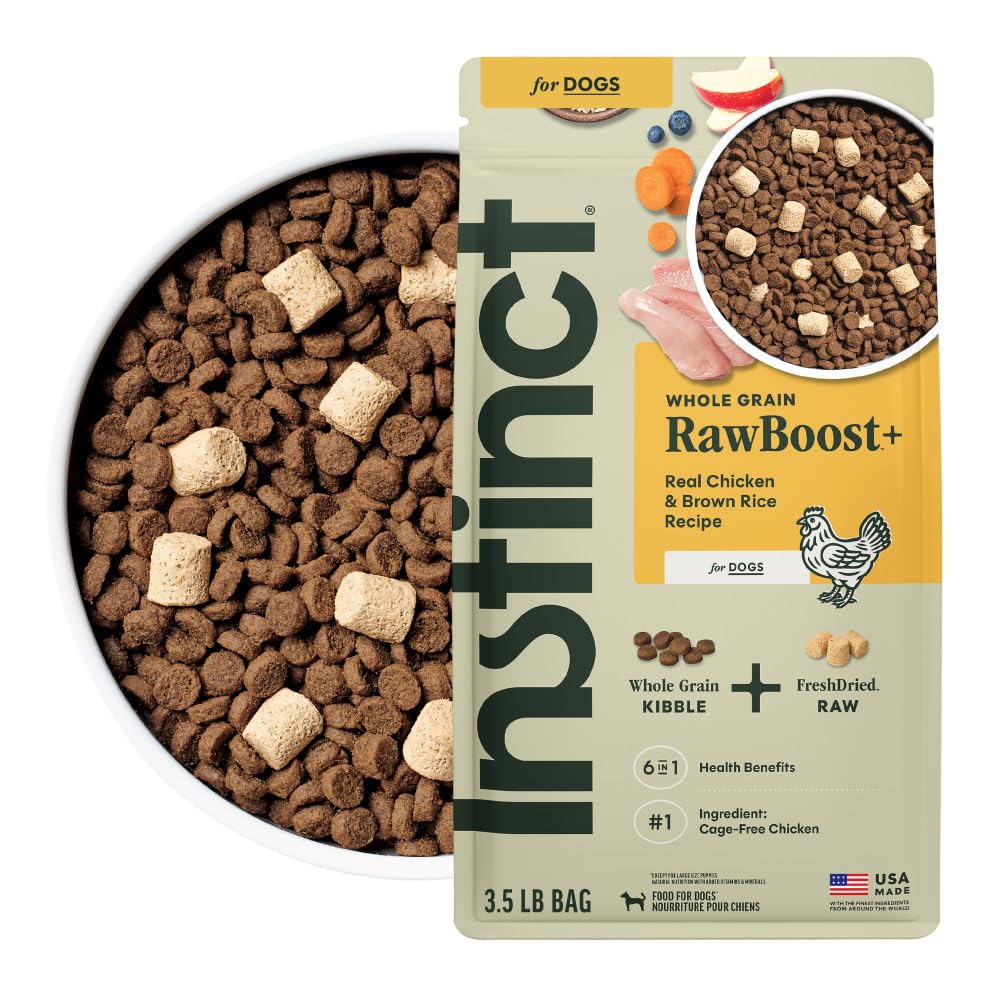 Instinct RawBoost Whole Grain Chicken & Brown Rice
