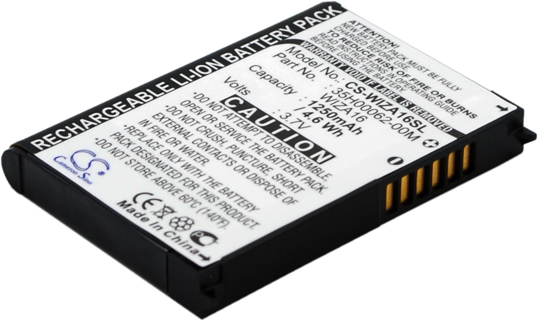 Rechargeable Battery Compatible with Qtek 9100, Replacement Cellphone Battery